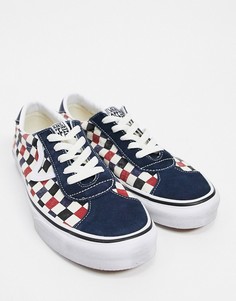 Кеды в контрастную клетку Vans sport-Мульти