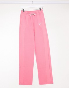 Розовые флисовые джоггеры прямого кроя Nike engineered tech-Розовый