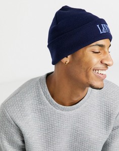 Темно-синяя шапка с логотипом Levis-Темно-синий Levis®