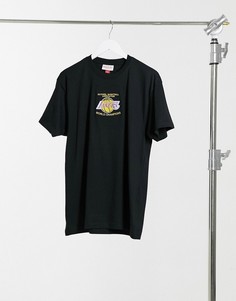 Черная футболка с вышивкой Mitchell & Ness NBA LA Lakers Deadstock Champs-Черный