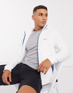Худи на молнии BOSS Athleisure - saggy 1-Белый