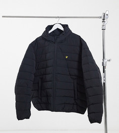 Легкий пуховик Lyle & Scott Plus-Черный