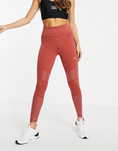 Розовые леггинсы Puma Training winter pearl-Розовый