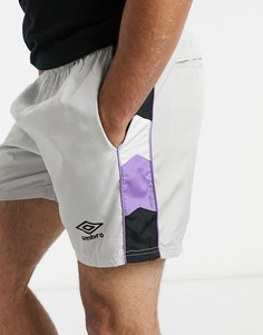Серые спортивные шорты Umbro Ultimo-Серый