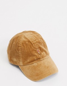 Светло-коричневая бейсболка с логотипом с изображением пони Polo Ralph Lauren-Светло-коричневый
