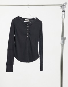 Черная футболка хенли We The Free-Черный