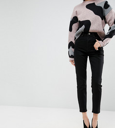 Черные узкие джинсы в винтажном стиле с завышенной талией ASOS DESIGN Farleigh-Черный