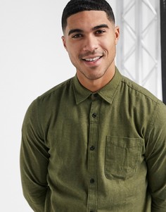 Фланелевая рубашка Jack & Jones-Зеленый