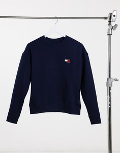 Темно-синий свитер с круглым вырезом Tommy Jeans icon