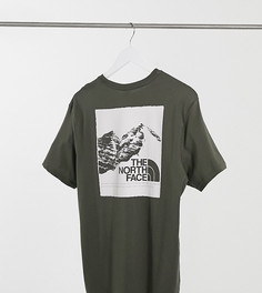 Зеленая футболка с принтом The North Face – эксклюзивно для ASOS-Зеленый