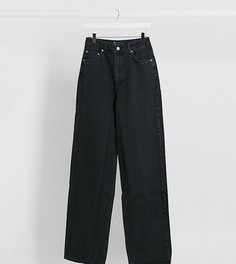 Черные свободные джинсы в винтажном стиле с завышенной талией ASOS DESIGN Tall-Черный