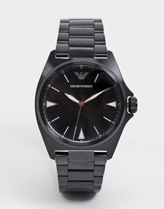 Наручные часы черного цвета Emporio Armani nicola AR11257-Черный