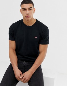 Черная футболка с маленьким логотипом Levis-Черный Levis®