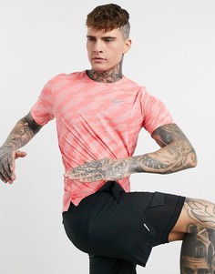 Розовая жаккардовая футболка Nike Running-Розовый