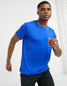 Синяя футболка Nike Training Superset-Синий