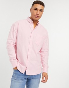Розовая оксфордская oversized-рубашка в стиле 90-х из органического материала ASOS DESIGN-Розовый