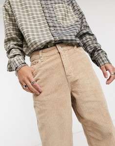 Светло-коричневые свободные вельветовые джинсы ASOS DESIGN-Светло-коричневый