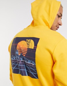 Худи желтого цвета The North Face Throwback-Желтый
