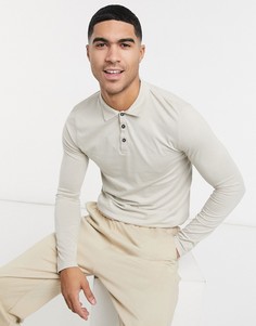 Серое поло Burton Menswear-Серый