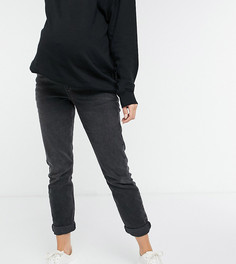Черные джинсы в винтажном стиле New Look Maternity-Черный