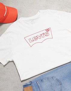 Белая футболка с графическим принтом Levis-Белый Levis®