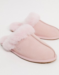 Розовые слиперы UGG Scuffette II-Розовый