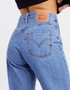Выбеленные голубые джинсы в винтажном стиле Levis-Синий Levis®
