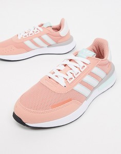 Розовые/белые кроссовки adidas Originals Retroset-Розовый