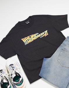 Черная футболка The Hundreds x Back To The Future-Черный