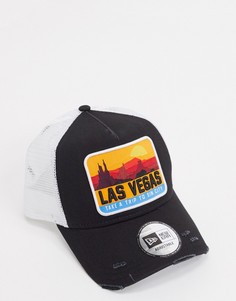 Черная кепка New Era 9Forty Vegas-Черный