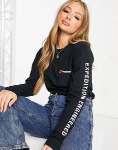 Черный лонгслив Berghaus Expedition Engineered