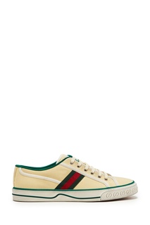 Светлые кеды Gucci Tennis 1977