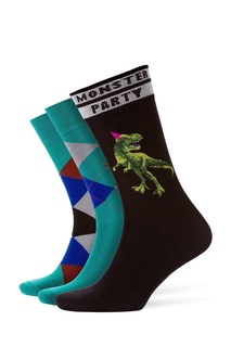 Набор из трех пар носков Mens Gift Pack Burlington