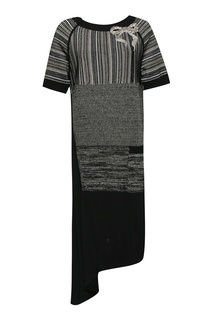 Ассиметричное платье с аппликацией Antonio Marras
