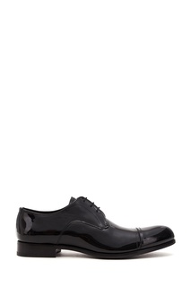 Черные лакированные туфли Prada