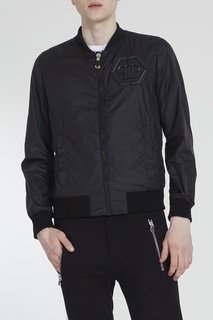 Черный бомбер Philipp Plein