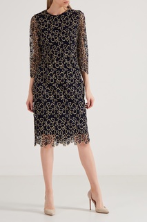 Кружевное платье с бабочками Ermanno Scervino