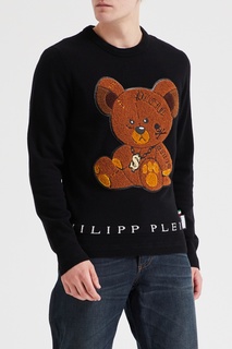 Джемпер с медведем Philipp Plein