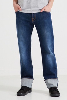 Темно-синие джинсы с контрастной отстрочкой Jacob Cohen