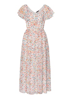 Принтованное миди-платье Terekhov Girl