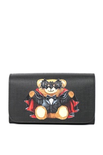 Клатч с медведем Moschino