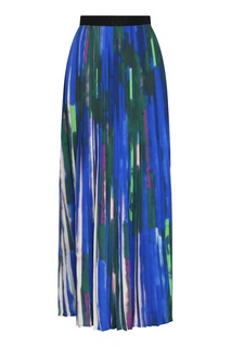 Разноцветная плиссированная юбка Marina Rinaldi
