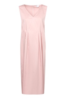 Розовое платье без рукавов Marina Rinaldi