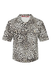 Куртка с леопардовым принтом Marina Rinaldi