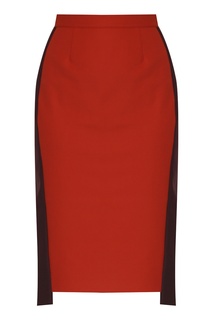Красная юбка-карандаш Marina Rinaldi