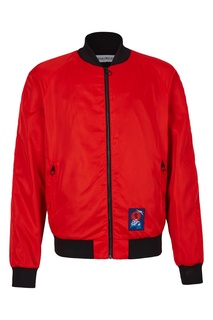 Красная куртка в спортивном стиле Bikkembergs
