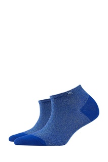 Синие блестящие носки Burlington