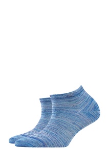 Голубые короткие носки Burlington
