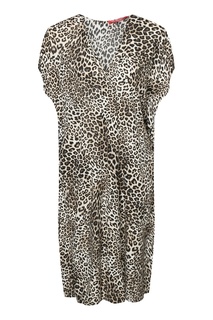 Леопардовое платье из вискозы Marina Rinaldi