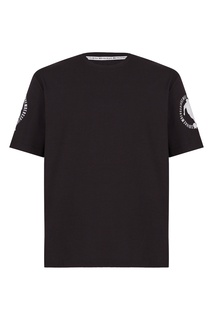Черная мужская футболка Bikkembergs